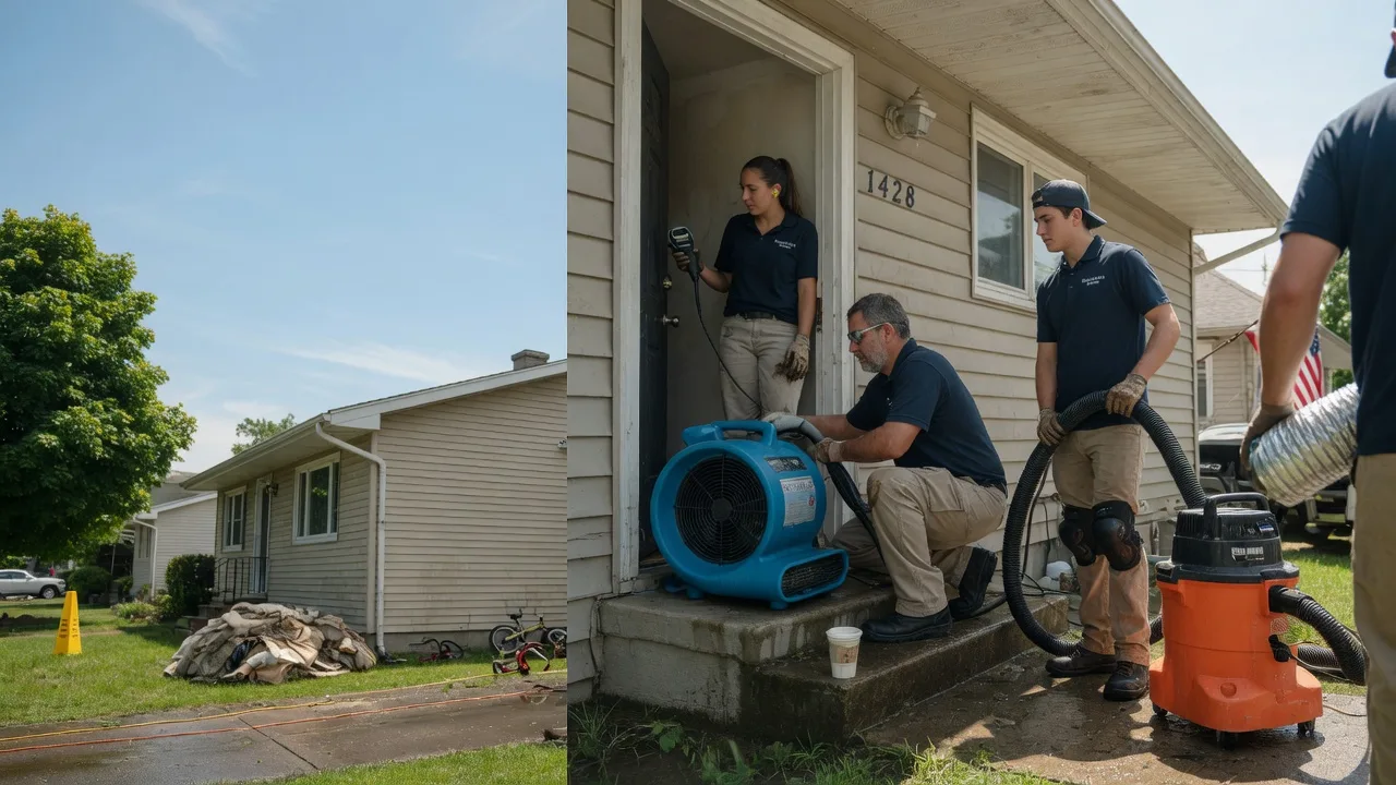 Water Damage Restoration in Hooppole, IL near me